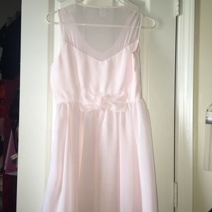 Light pink dress